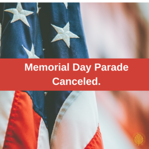 memorial day parade canceled