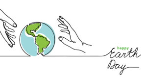 illustration of two hands holding a globe