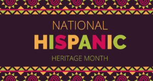 National Hispanic Heritage Month celebrated from 15 September to 15 October USA. Latino American ornament vector