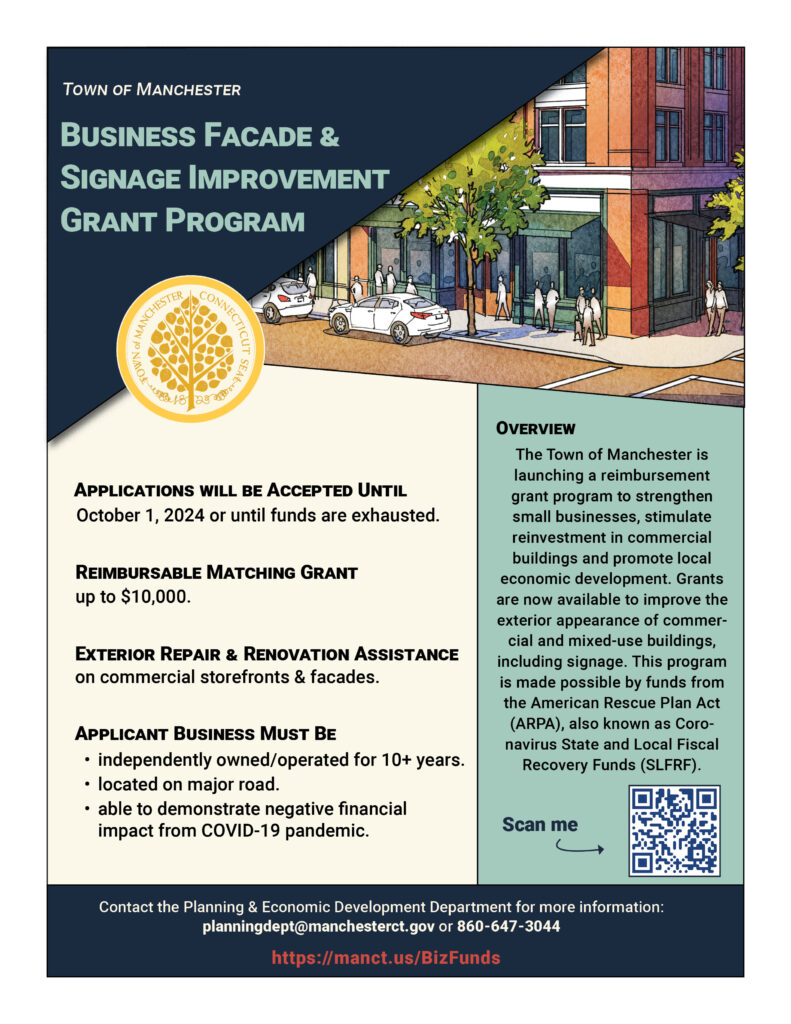 Poster Image - Business Facade and Signage Improvement Program