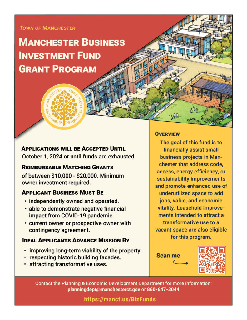 Poster Image - Manchester Business Investment Fund Program