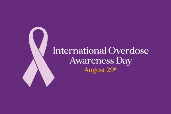 Vector illustration on the theme of International overdose awareness day observed each year on August 29th worldwide.